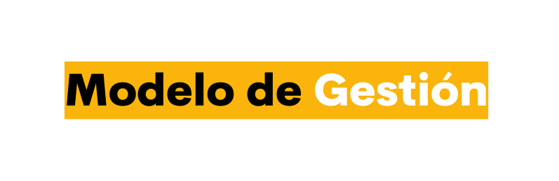 Modelo de Gestión